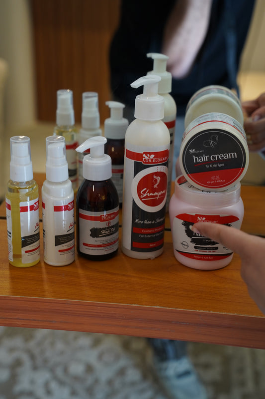 تركيبات العقبي للشعر والبشرة والجسم